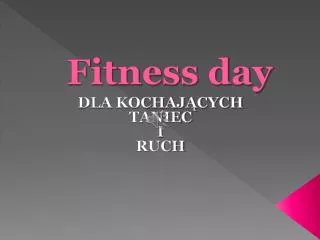 fitness day