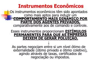 instrumentos econ micos
