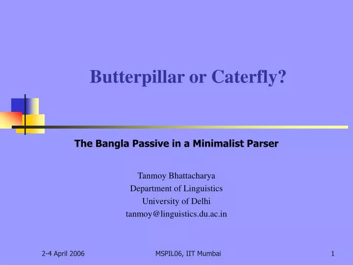 butterpillar or caterfly