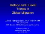 Historic and Current Trends in Global Migration - slide 1