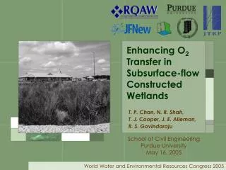 Enhancing O 2 Transfer in Subsurface-flow Constructed Wetlands