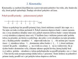2. Kinematika
