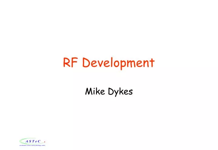 rf development