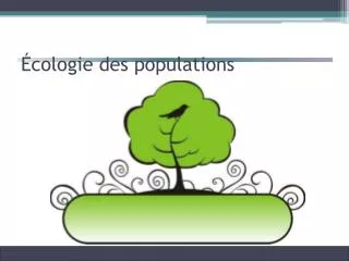 cologie des populations