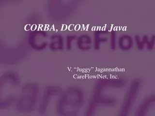 CORBA, DCOM and Java