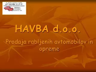 havba d o o