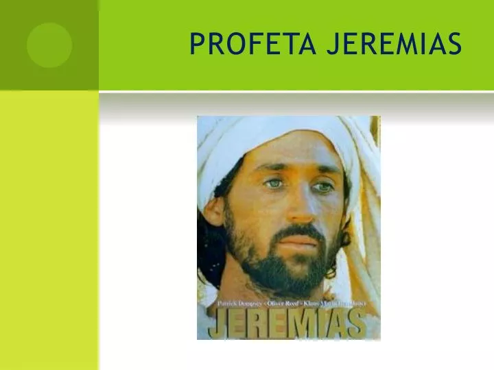 profeta jeremias