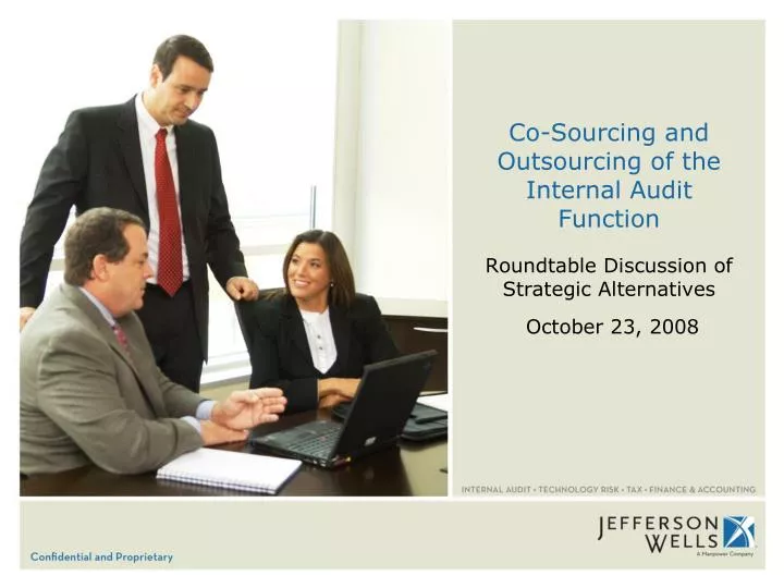 co sourcing and outsourcing of the internal audit function