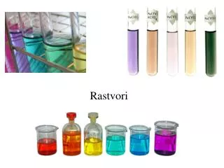 rastvori