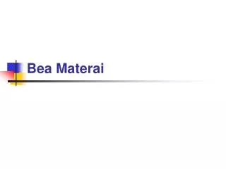 bea materai