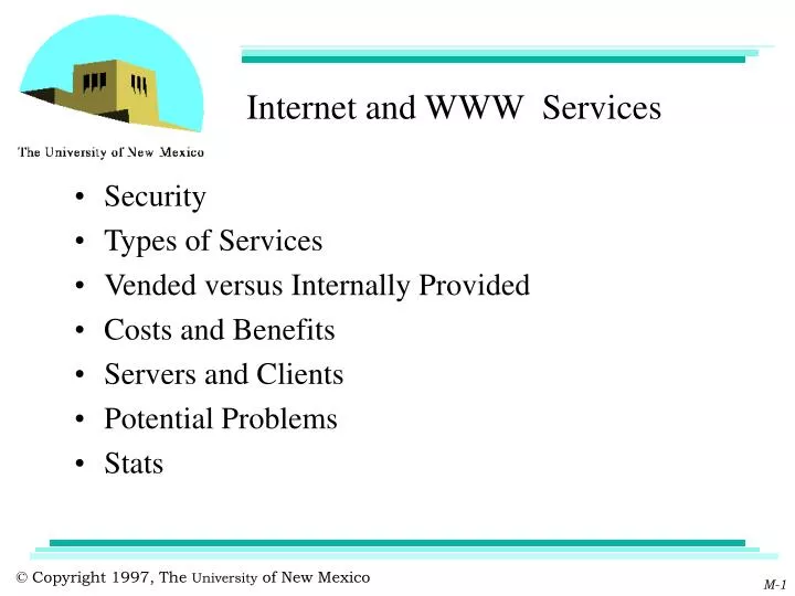 internet and www services