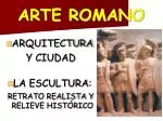 ARTE ROMANO - slide 1