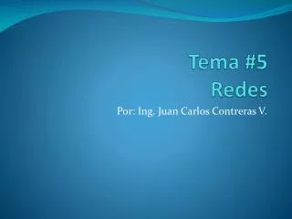 tema 5 redes