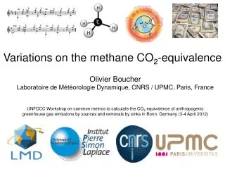 Variations on the methane CO 2 -equivalence
