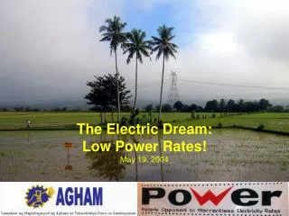 The Electric Dream: Low Power Rates! May 19, 2004