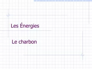 les nergies