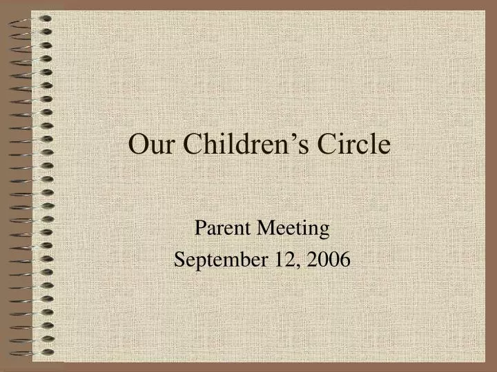 our children s circle