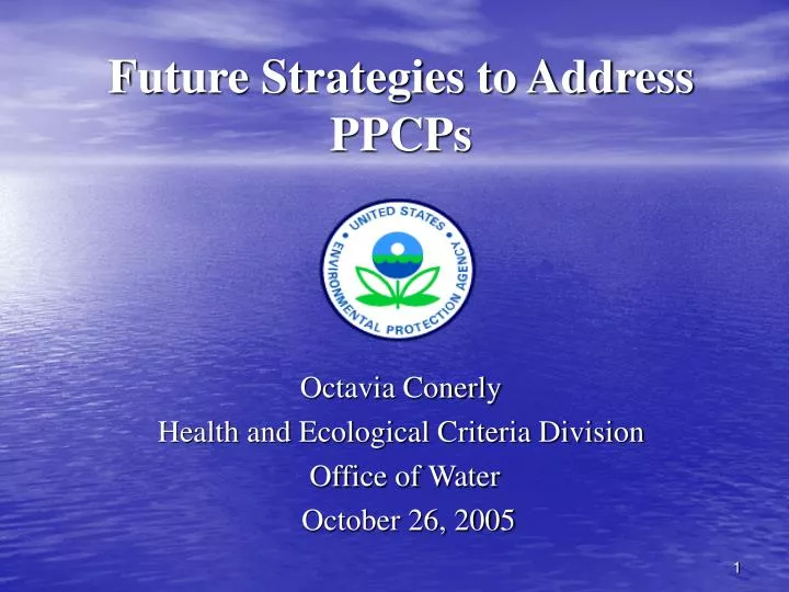 future strategies to address ppcps