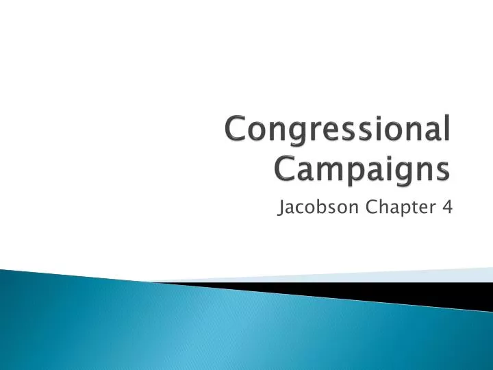 congressional campaigns