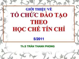 gi i thi u v t ch c o t o theo h c ch t n ch 5 2011