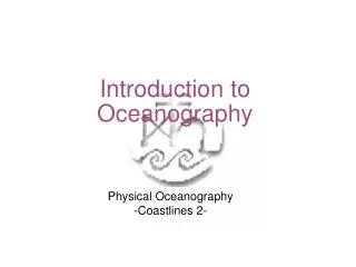 Introduction to Oceanography