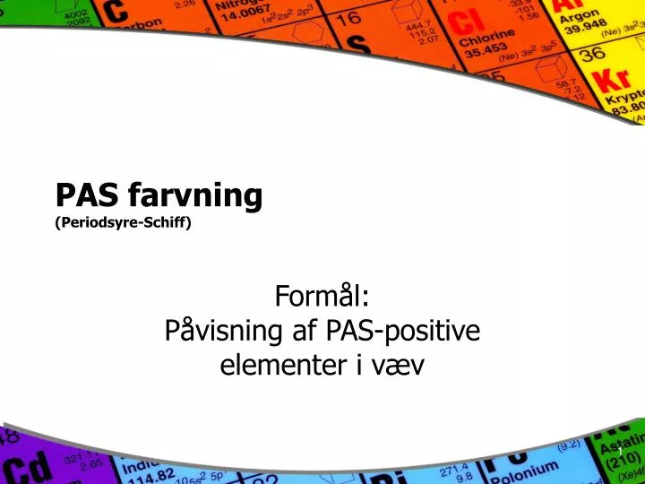 pas farvning periodsyre schiff