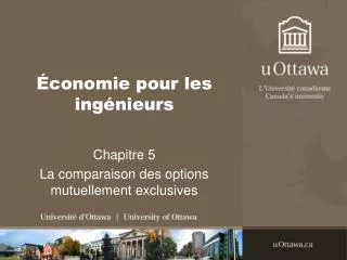 conomie pour les ing nieurs