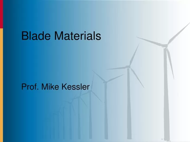 blade materials