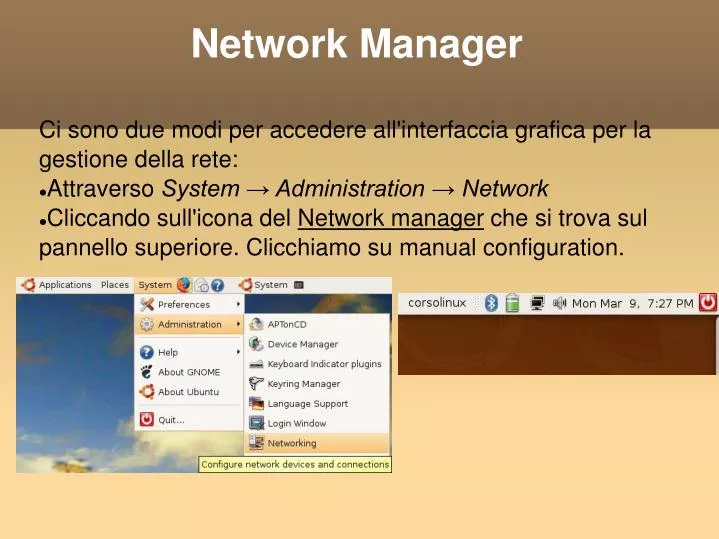network manager