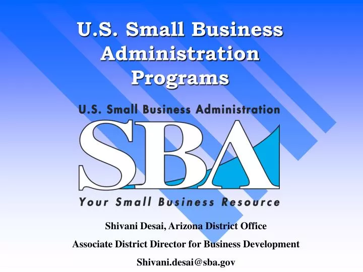 u s small business administration programs