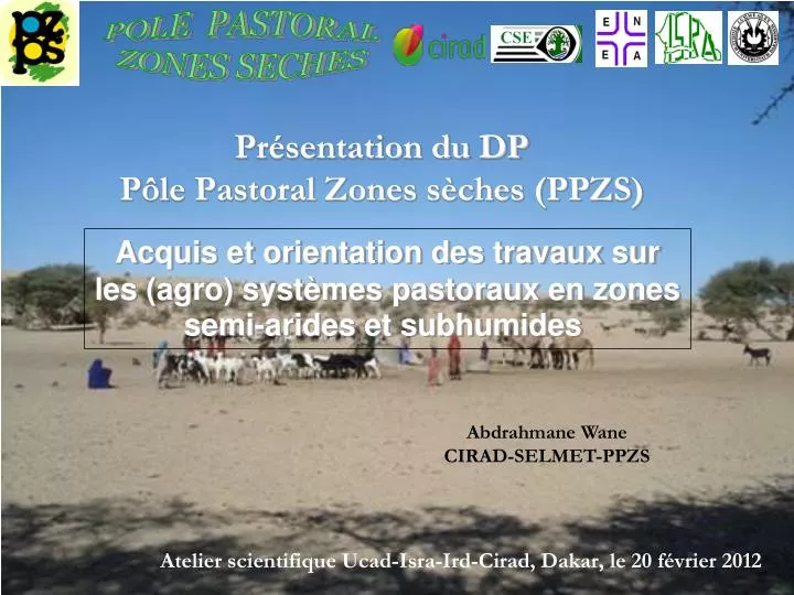 pr sentation du dp p le pastoral zones s ches ppzs