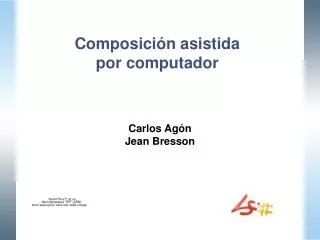 composici n asistida por computador