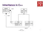 PPT - Inheritance in C++ PowerPoint Presentation, free download - ID ...