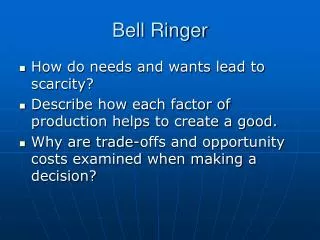 Bell Ringer