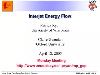 Interjet Energy Flow