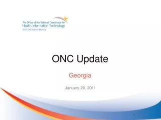 ONC Update