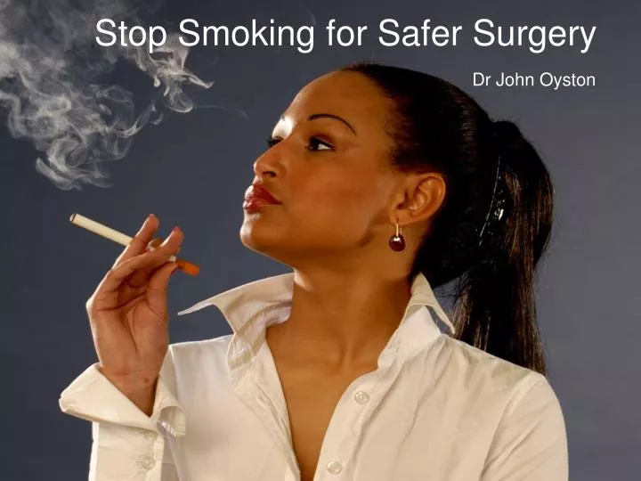stop smoking for safer surgery