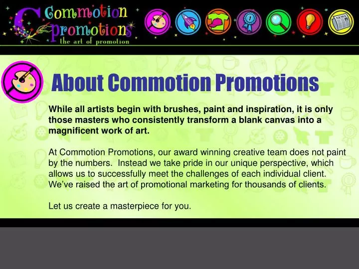 about commotion promotions