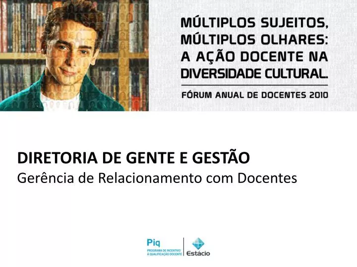 diretoria de gente e gest o ger ncia de relacionamento com docentes