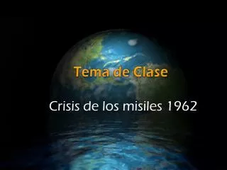 tema de clase