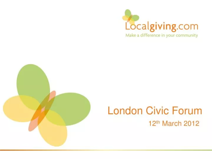 london civic forum