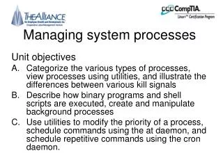 Managing system processes
