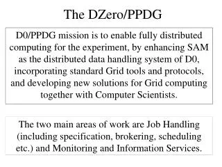 The DZero/PPDG