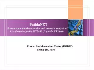 Korean BioInformation Center (KOBIC)