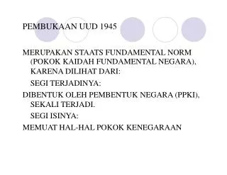 PPT - LEMBAGA NEGARA MENURUT UUD NRI TAHUN 1945 PowerPoint Presentation ...