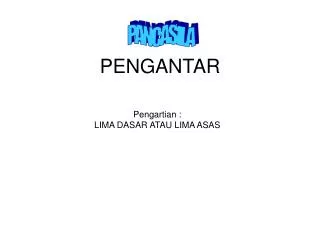 pengantar