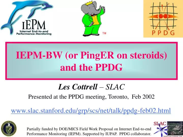 iepm bw or pinger on steroids and the ppdg