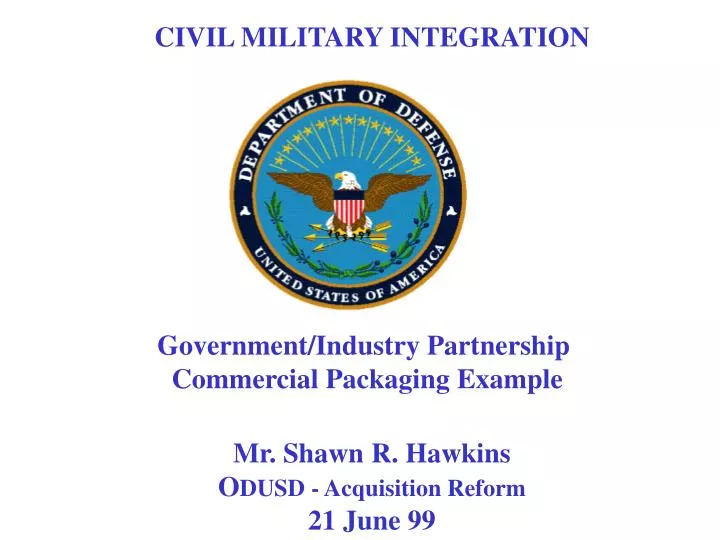 civil military integration