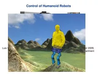 Control of Humanoid Robots