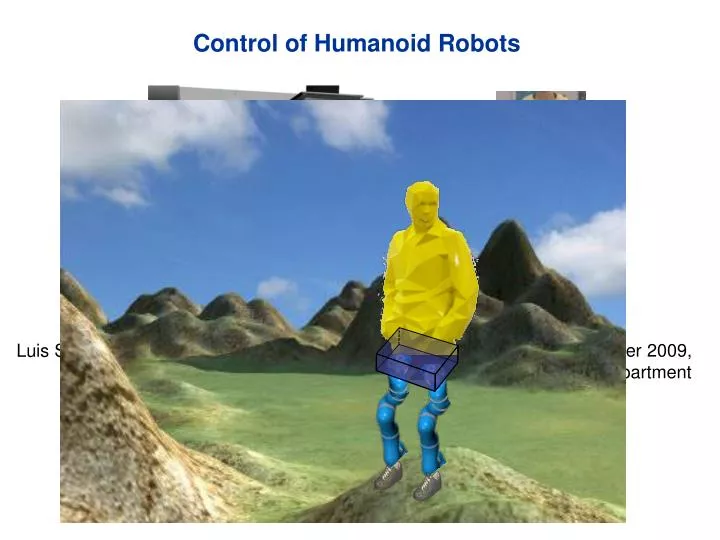 control of humanoid robots